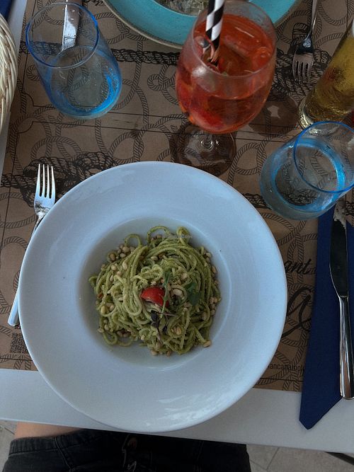 Vegan Pesto   at Lancana in Molunat