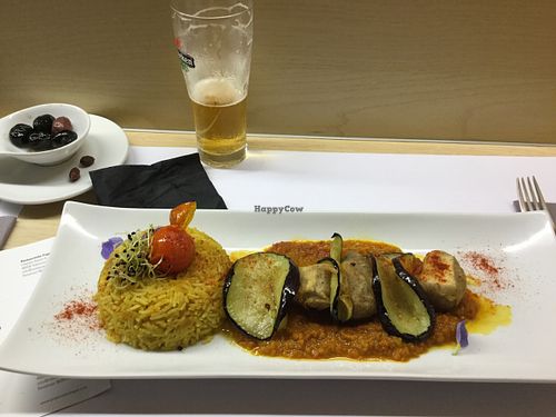 the curry menu at Malmo in Valencia