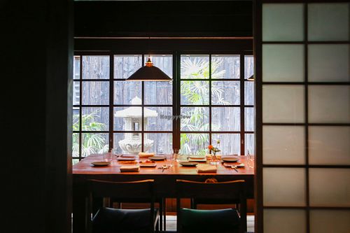 created by renovating a 100 year japanese folk house. at Sami in Kurashiki