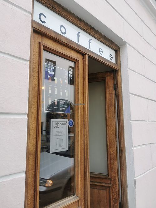 shop at Klobouk dolů coffee in Cesky Krumlov