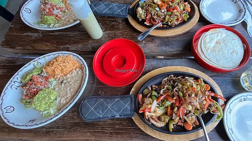 Veggie fajitas at Casa Jalisco in Vail