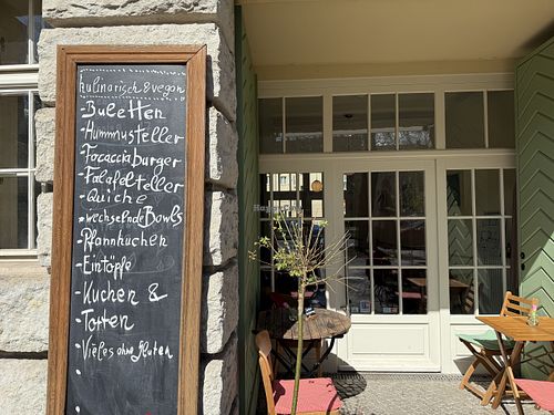 entrance  at Café Ceci in Potsdam