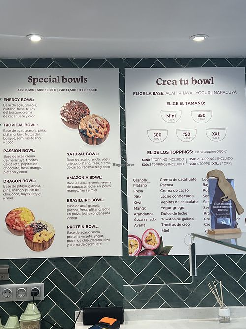   at AMAZONIA ACAI in Alicante