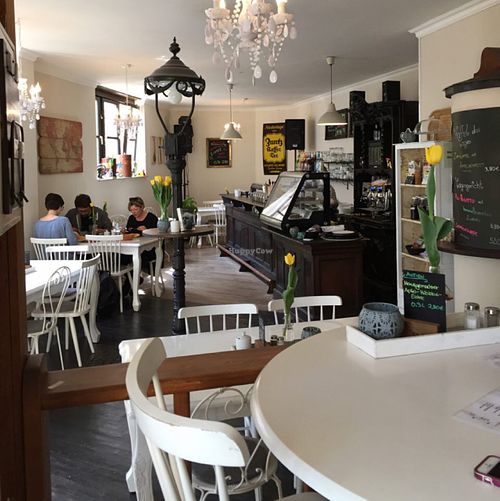 the cafe at Mae's in Bonn