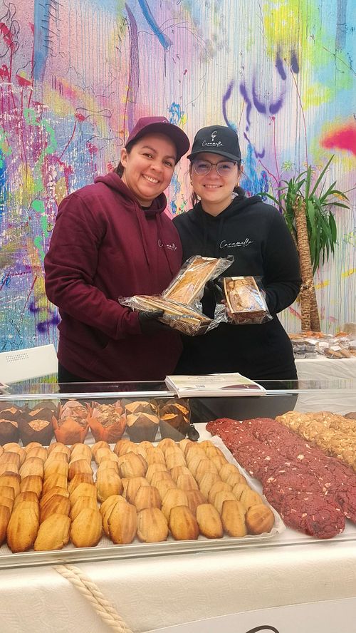 Caramella Vegan Cakes, pastelería vegana y saludable en Torrejón at Madrid Vegan Market in Madrid