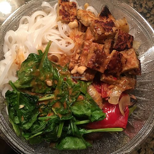 Thai Peanut Bowl - Delicious at PositiviTea in Verona