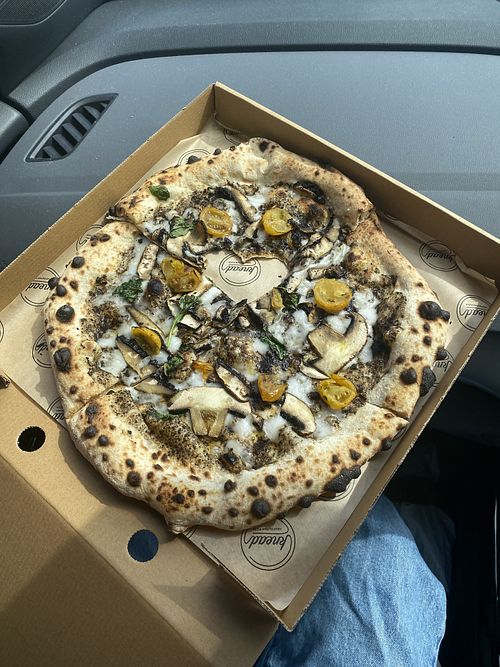  Asking for truffle (vegan option)  at Knead Neopolitan Pizza in Maidenhead