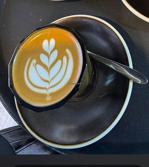 Flat white ❤️ at Kavi Coffee in Winchester