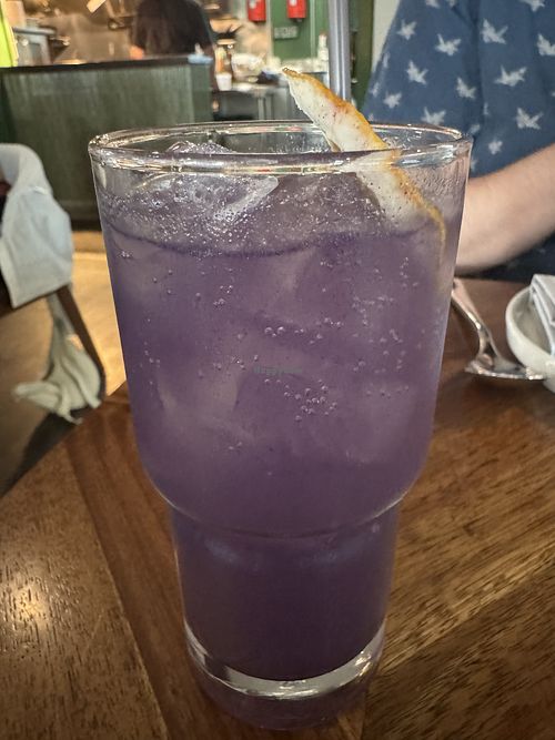 Ube lemonade   at Musang in Seattle