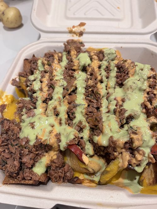   at Casa Palma Vegan Grill in Los Angeles