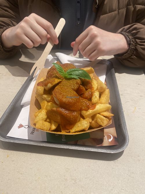 Currywurst  at Framburi Fries in Vienna