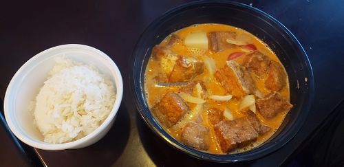 Vegan curry at Thai Curry in Arlington