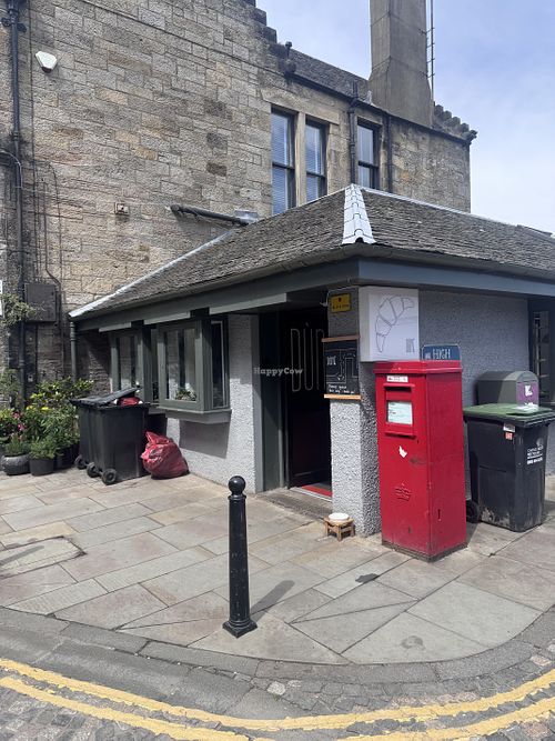 Outside   at Dùnè Bakery in Edinburgh