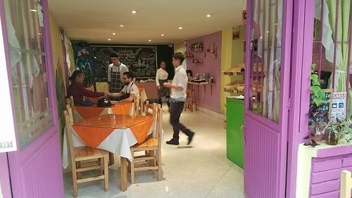 inside at Caballete & Berenjena in Magdalena