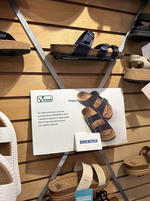 vegan birks   at Kind Walking in St Augustine