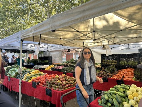 Local produce   at Midtown Farmers Market in Sacramento