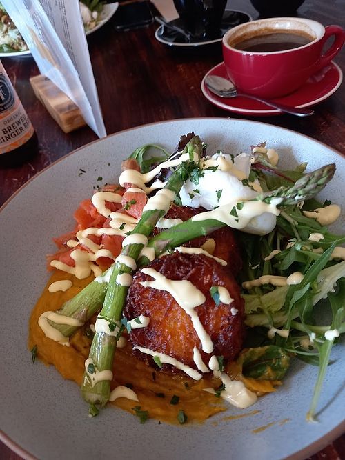 Mini Pumpkin Frittatas at The Parade Cafe in Hazelbrook