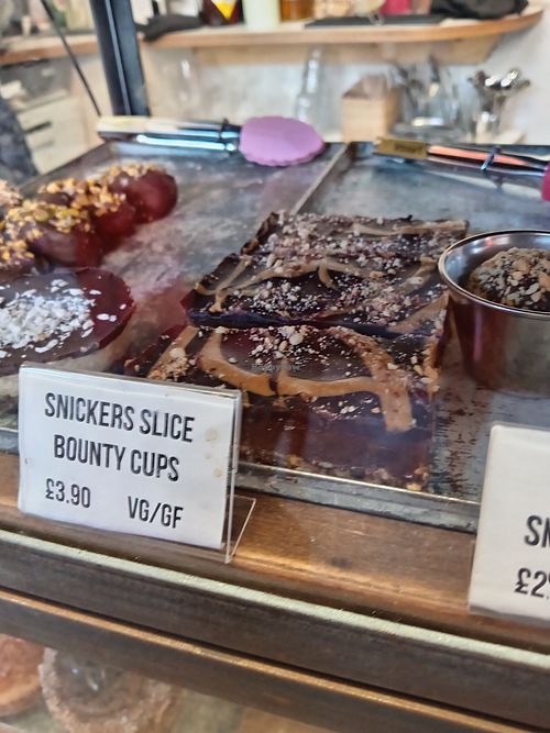 Snickers slice at Regular Jo's Coffee in Tynemouth