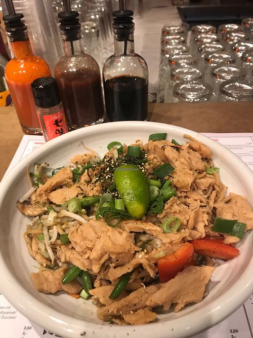 Jippi Jappa with organic super protein at Mosch Mosch in Bonn