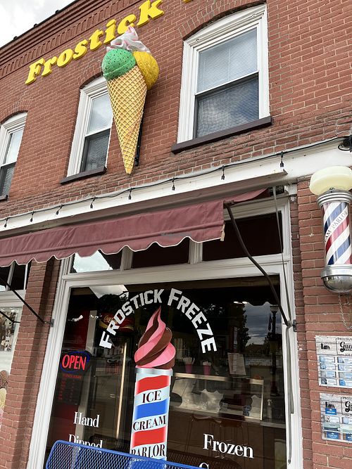 Nice downtown location  at Frostick Freeze in Croswell