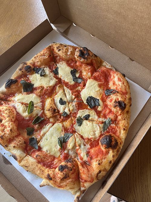 marga  at Top Pizza in Ljubljana