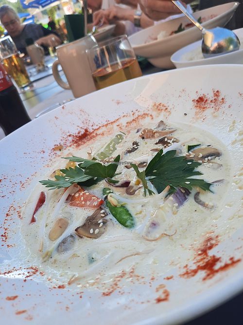 Thai-Curry at Restaurant Kapuziner in Passau