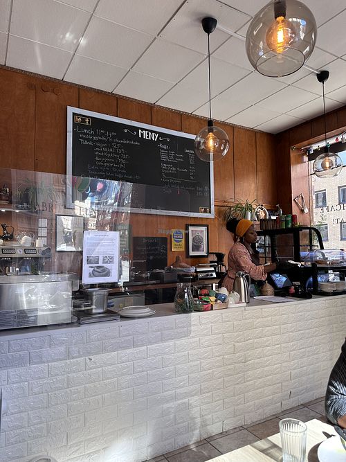   at Gabriels Lunchcafé in Gothenburg