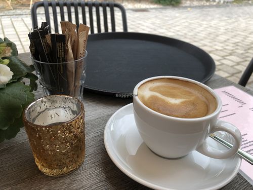 Cappucino mit Hafermilch / cappucino with oat milk  at Remise in Pielenhofen