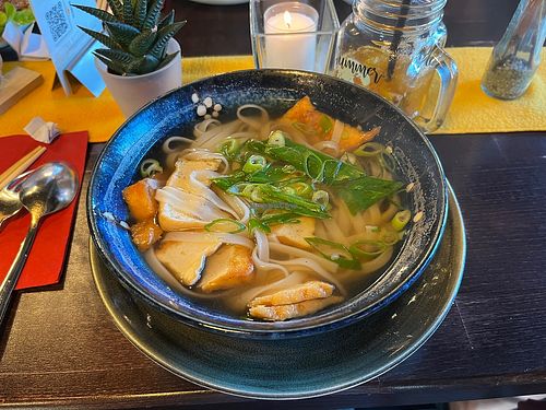 Pho-Suppe mit Tofu  at Sushi & Nem in Engen