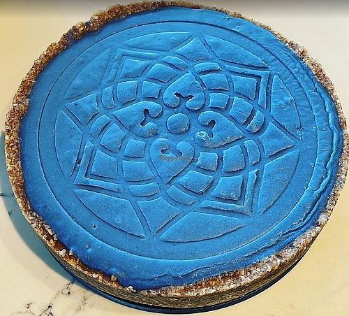 Blue Dream Pie! at Mandala Living Foods Cafe in Anahola