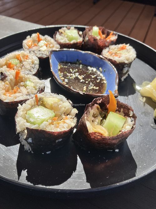 Sushi  at Mandala Living Foods Cafe in Anahola