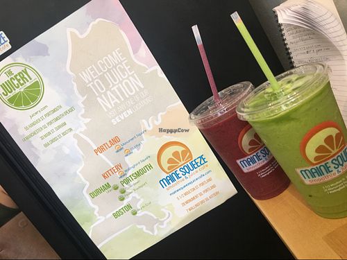 you can customize your smoothies at The Juicery in Portland