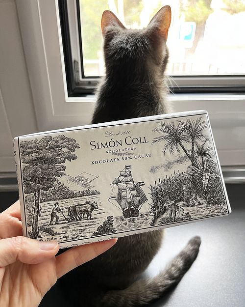 Vegan chocolate, 200 g. I'm going to prepare hot chocolate with it. at Ametller Origen in Premia De Mar