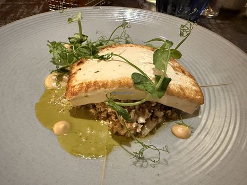 Chargrilled tofu  at 1769 Restaurant in Grasmere