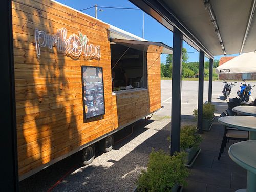 The trailer at Prikolica in Cerovac Vukmanicki