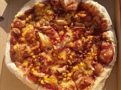 Bbq vegui (vegan) at Telepizza - Marin in A Guarda