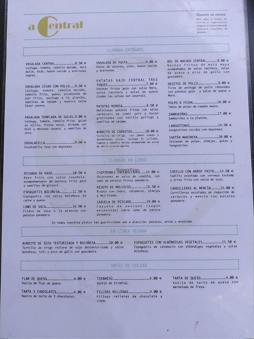  at A Central in Pontevedra