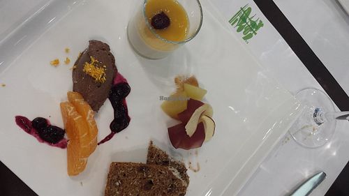 dessert at CHOICE in Kyoto