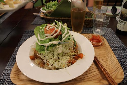 Mexican bowl at CHOICE in Kyoto