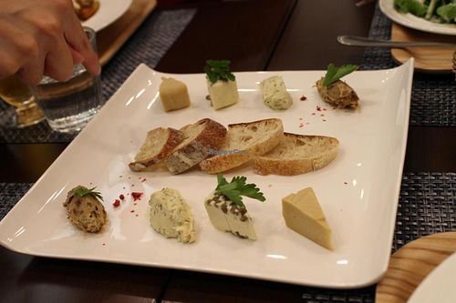 Cheese plate at CHOICE in Kyoto