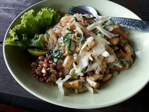 Pad Thai at Happy Green in Chiang Mai