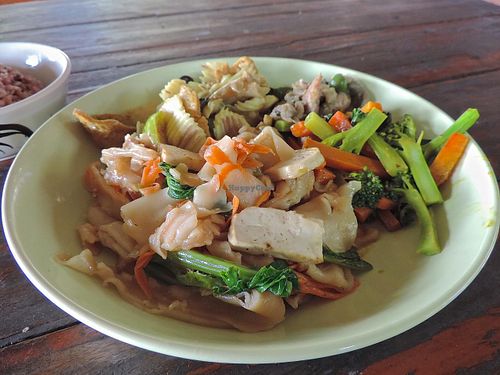 From the fresh buffet. at Happy Green in Chiang Mai