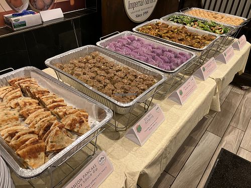 SFVS happy vegan holidays 2024 buffet, pt 2 at Sassy Foods in San Francisco