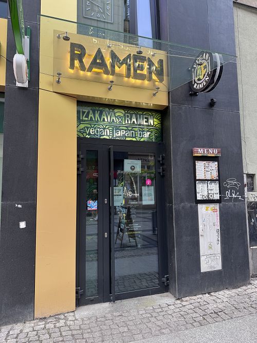 Hello   at Vegan AF Ramen in Wroclaw