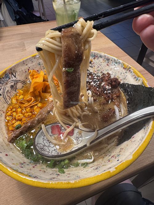 BBQ ramen   at Vegan AF Ramen in Wroclaw