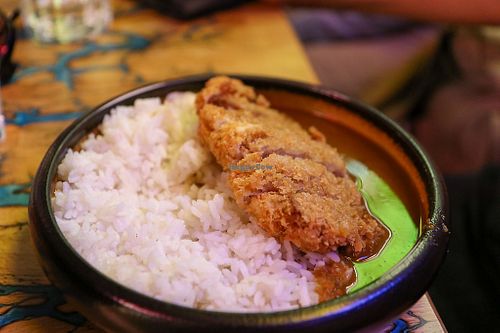 katsu don at Vegan AF Ramen in Wroclaw