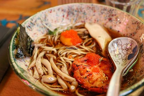 OG ramen at Vegan AF Ramen in Wroclaw