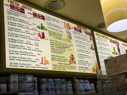 Menu  at Tropic Juice Bar & Grill in Brooklyn