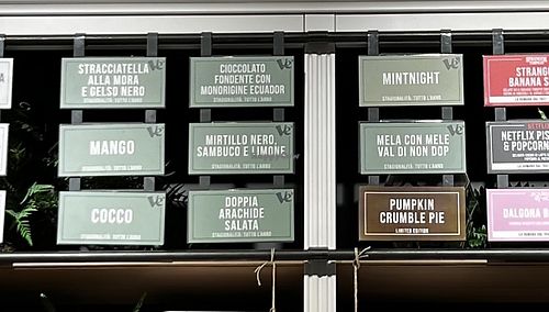   at Gelateria La Romana in Verona