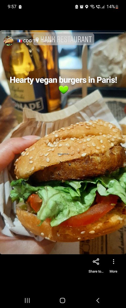  at Hank Cuisine Végétale - Archives in Paris